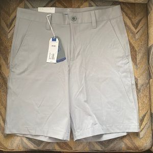 Light grey in color and a 30 in the waist.